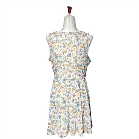 STITCH & PINE Floral Corset Sleeveless Dress Size XL - Picture 6 of 9